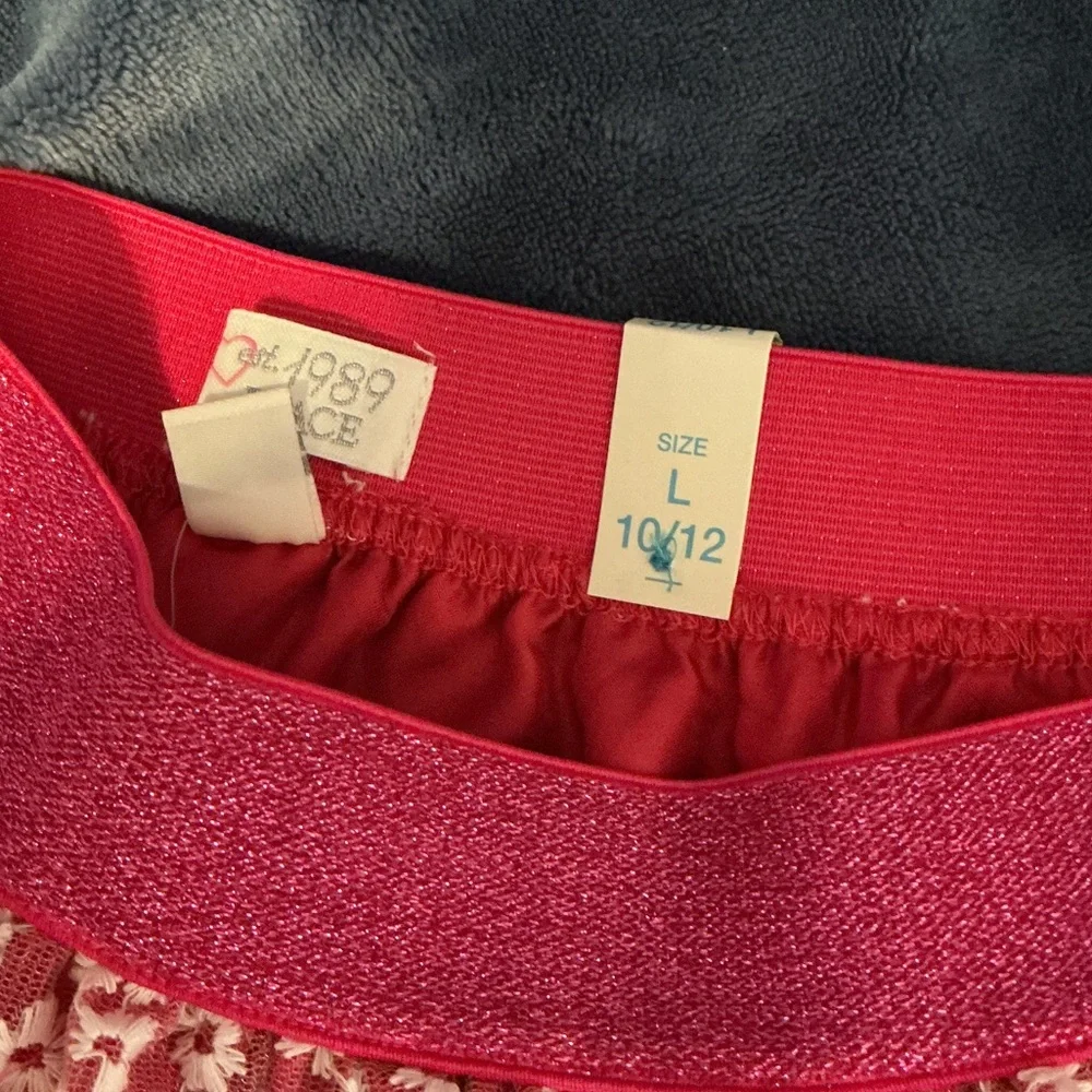 The Children's Place Red Floral Skirt